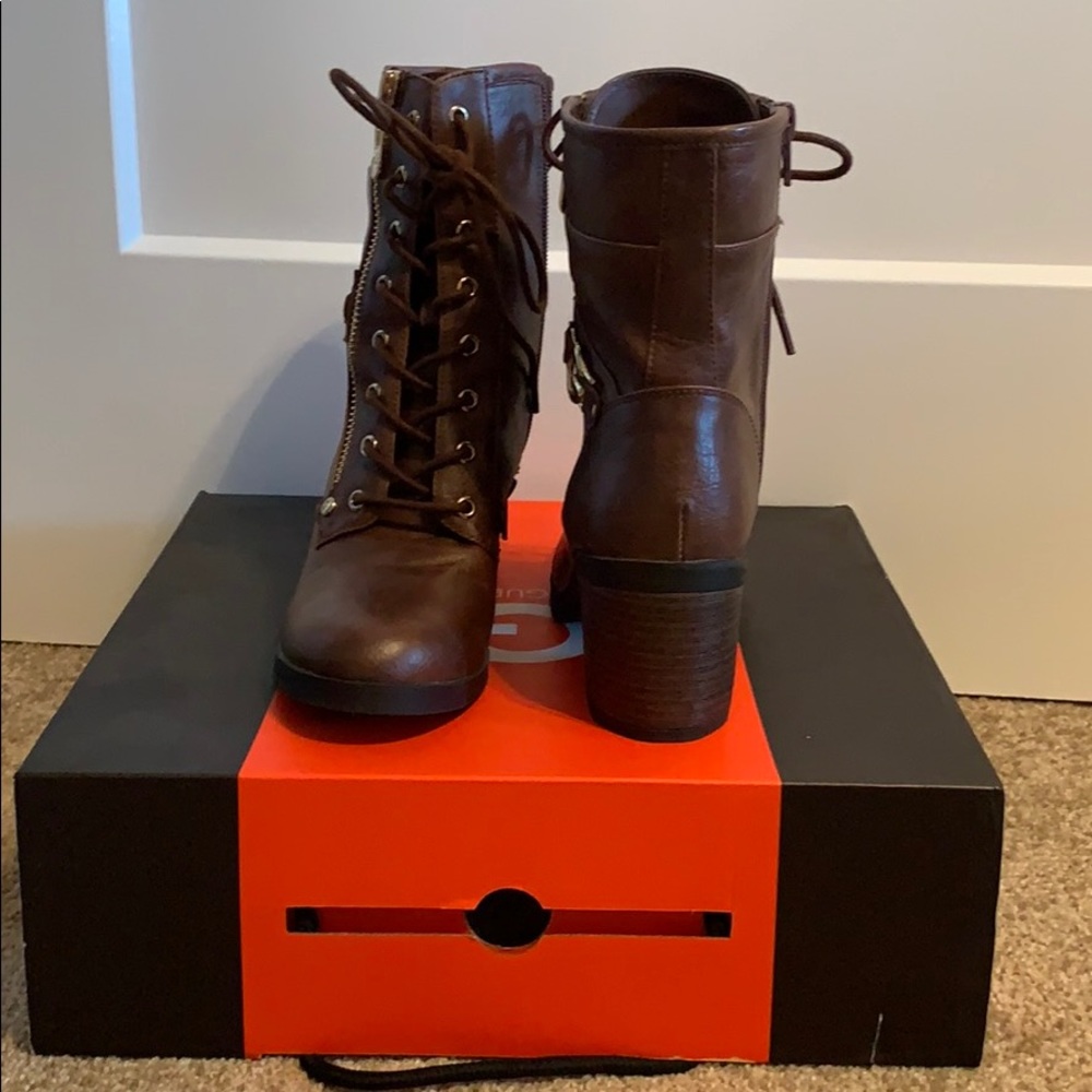 Like new G by Guess brown boots
